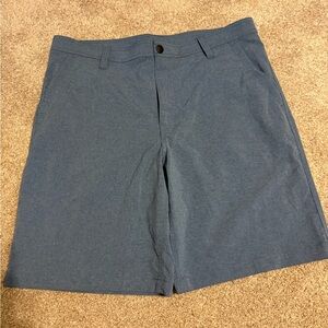 G.H. Bass & Co. Slate Blue Flat Front Shorts